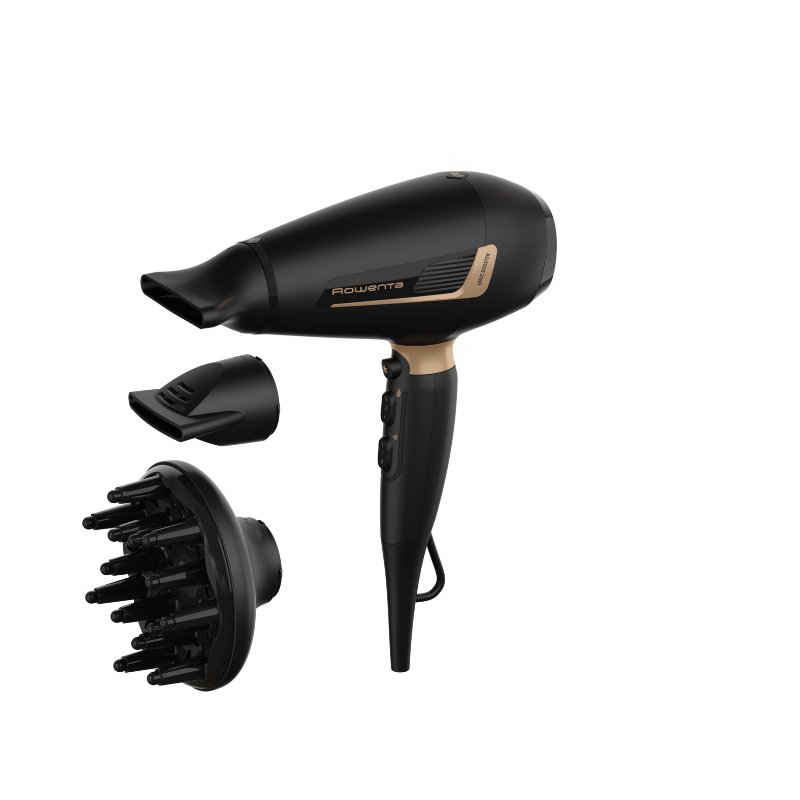 Secador De Cabelo Rowenta Pro Expert Cv8840F0 2200W Com Difusor E Iónico