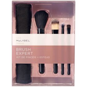 Kit Pincéis De Maquilhagem E Estojo Mylabel 1 Un