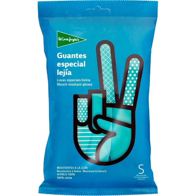 Luvas Especiais Lixívia Tamanho S 1 par