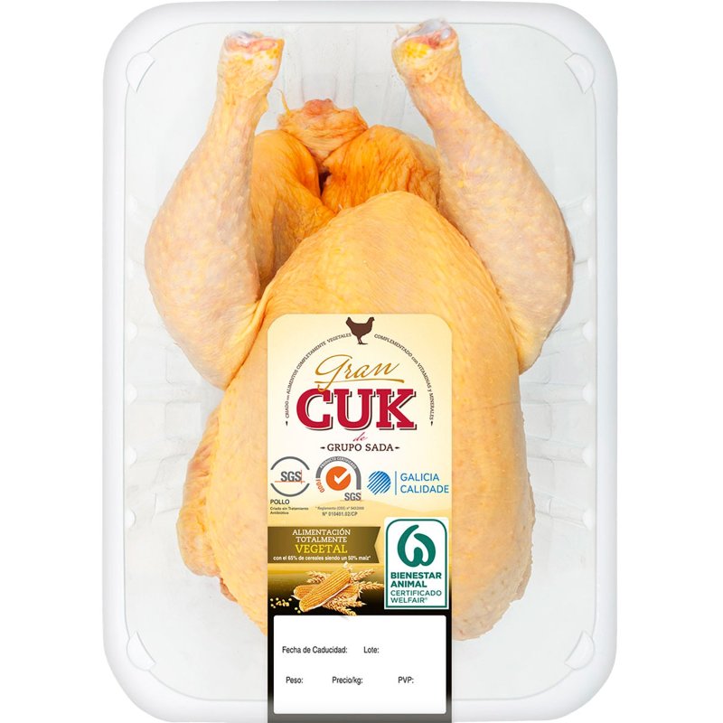 Frango Certificado Pronto Para Assar Peso Aprox. 1.7 kg