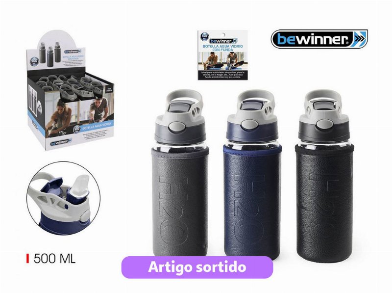 Garrafa De Água Sport 500 ml Cores Sortidas