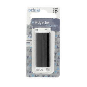 Linha Poliéster 200M Preto Prima