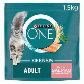 Ração Para Gato Adulto Salmão Purina One 1,5 kg
