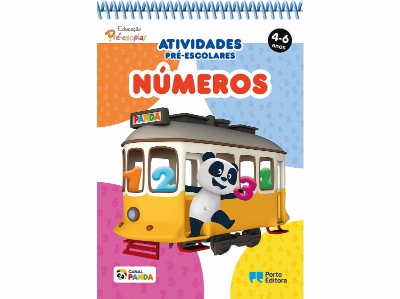 Bloco De Atividades Pré- Escolar Panda 4-6 Anos