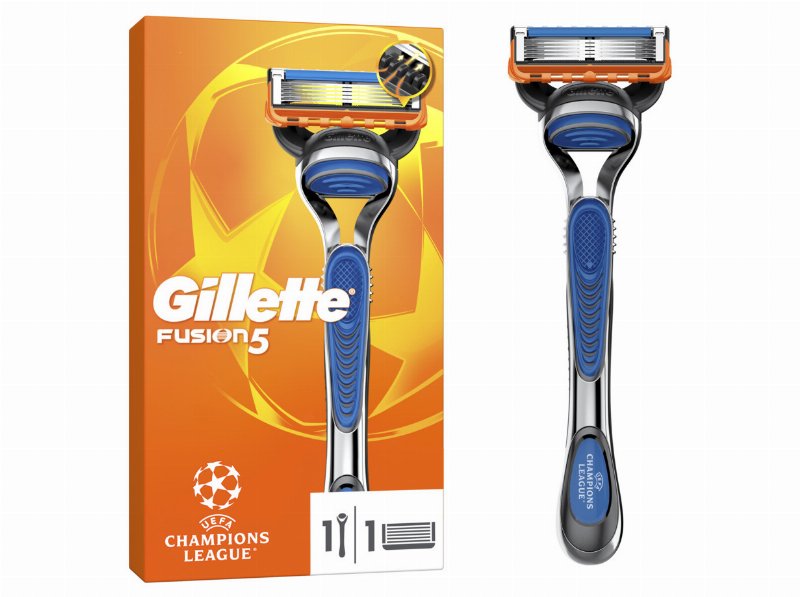 Máquina De Barbear Gillette Fusion Cabo+1 Rec