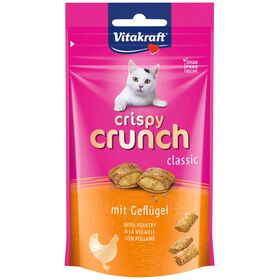 Snack Para Gato Crispy Crunch Aves Vitakraft 60 g