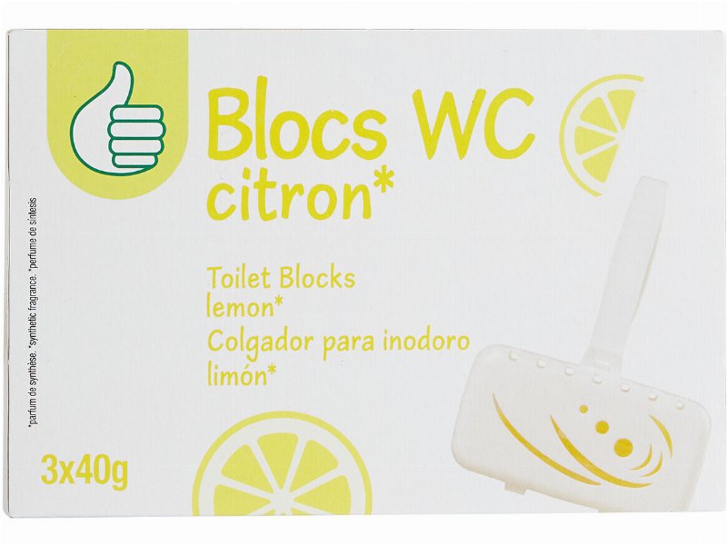 Bloco Wc Polegar Limão 3Un