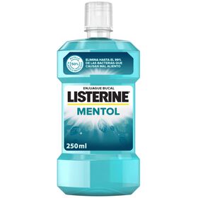 Elixir Bucal Mentol Listerine 250 ml