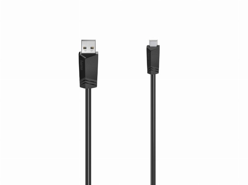 Cabos Hama Usb - Micro 2.0 480 Mbit/S 1.5 M Preto