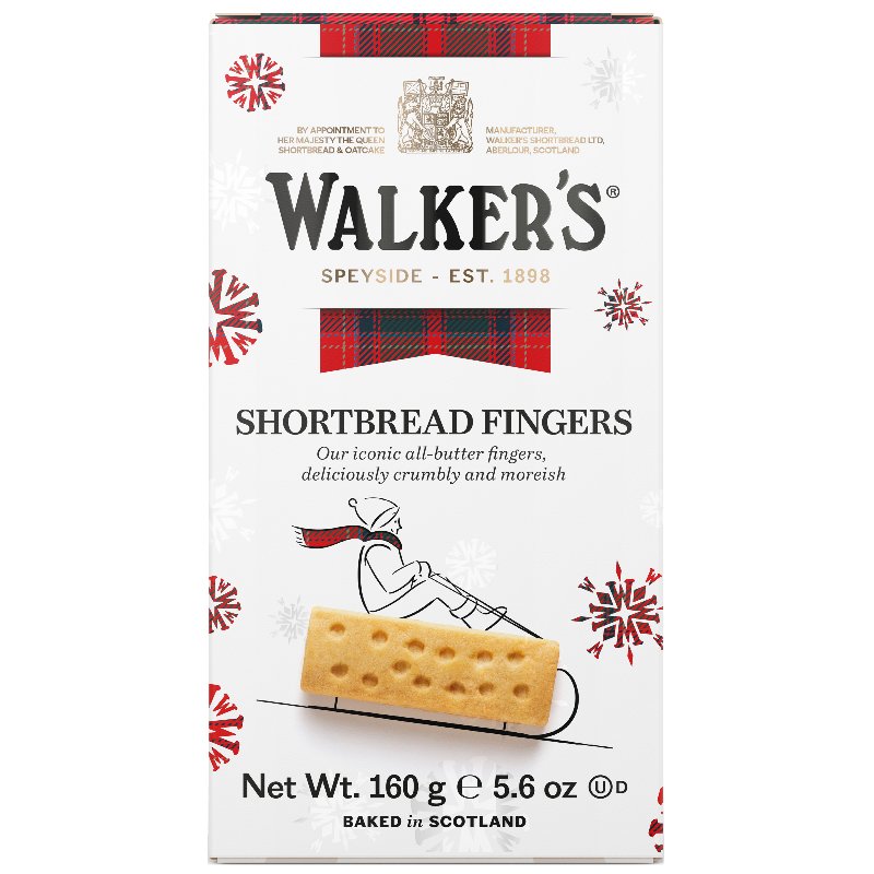 Bolachas De Manteiga Festa Dos Dedos Shortbread 160 g