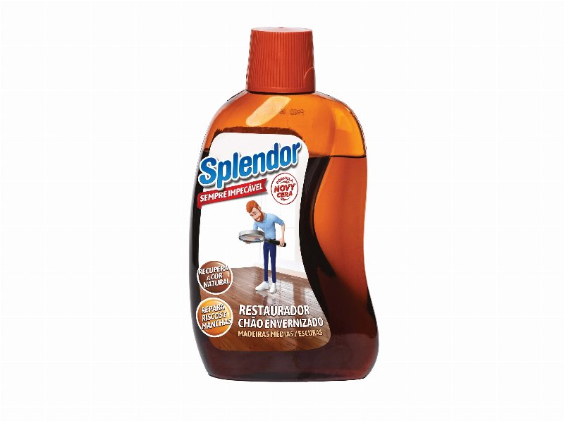 Reparador Novycera Para Chão Envernizado Médio Escuro 500 ml