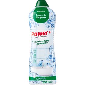 Creme De Limpeza Com Lixívia Power+ Continente 750 ml