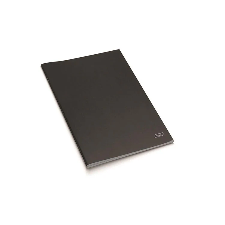 Firmo Caderno Agrafado A4 80F 60 g Capa Preta Quadriculado