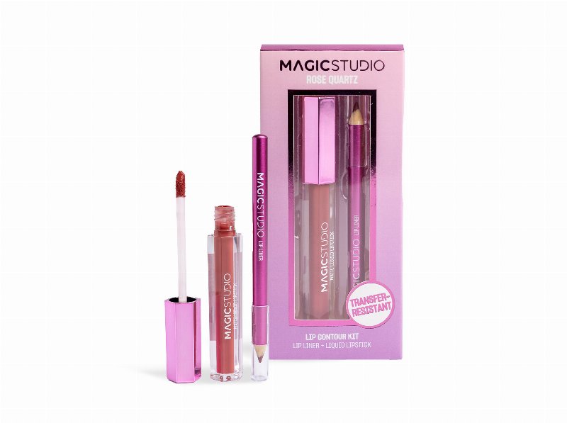 Kit Lábios Magic Studio Lip Rose Quartz