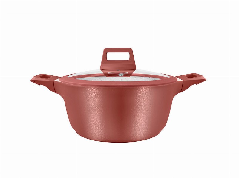 Caçarola Aluminio Fundido Actuel Com Tampa 28Cm