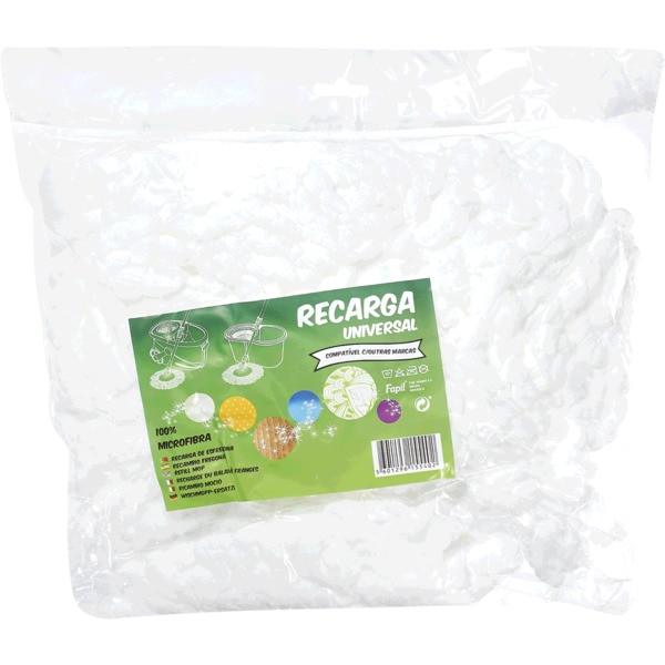 Recarga De Esfregona Rotativa 1 unidade