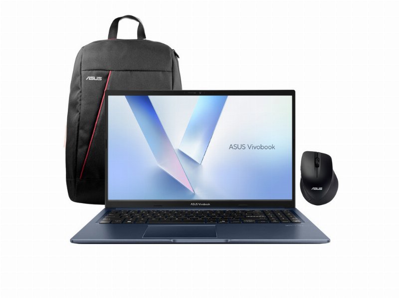 Bundle Portátil Asus Vivobook 15 M1502Naq (15.6" Ryzen 5 24Gb 512Gb) + Mochila + Rato