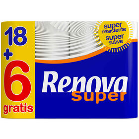 Papel Higiénico 2 Folhas Super Renova 24 Rolos