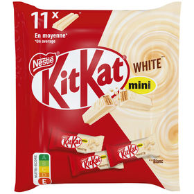 Snack De Chocolate Branco Mini Kit Kat 146 gr (11 Un)