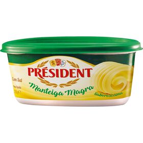 Manteiga Magra Meio Sal Président 250 gr