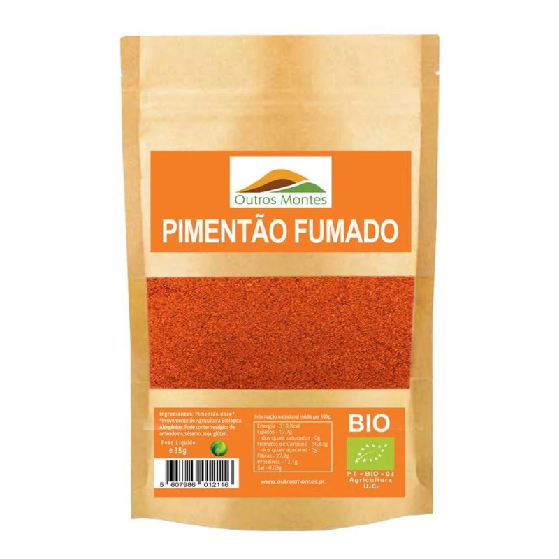 Pimentão Fumado Bio Outros Montes 35 g