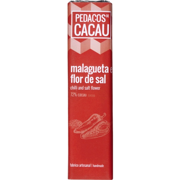 Chocolate Preto Com Malagueta E Flor De Sal 30 g
