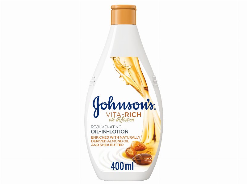 Loção Corporal Johnson's Vita-Rich Oil Infusion 400 ml