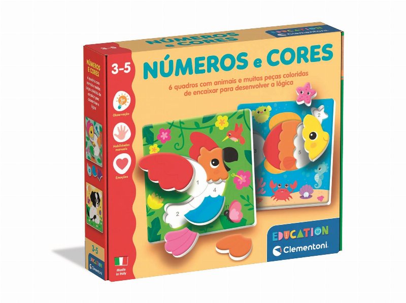 Números E Cores Clementoni