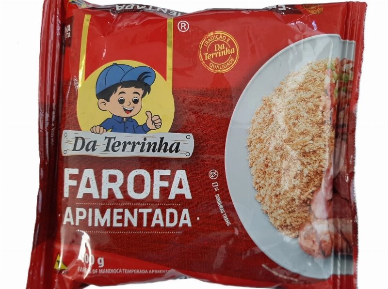 Farofa Mandioca Da Terrinha Apimentada 400 g