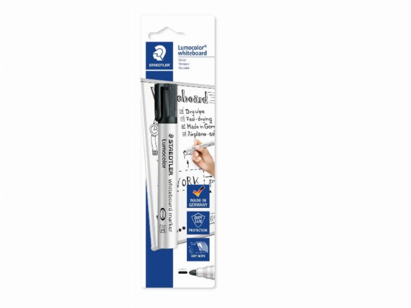 Marcador Para Quadro Branco Lumocolor Staedtler Preto