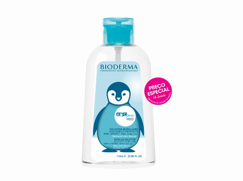 Água Micelar Bioderma Abcderm Preço Especial 1 l