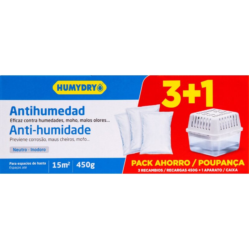Ambientador Anti-Humidade Recarga Com Oferta De Aparelho