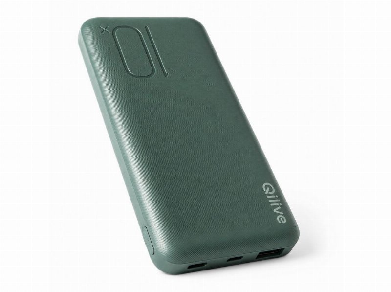 Powerbank Qilive 10.000Mah 15W Verde