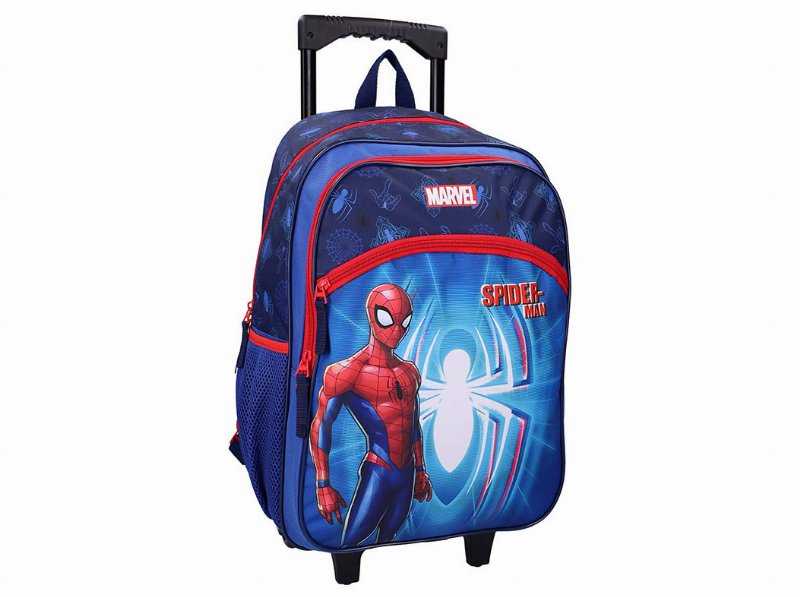 Trolley Spiderman 2 Compartimentos 41X32X16Cm
