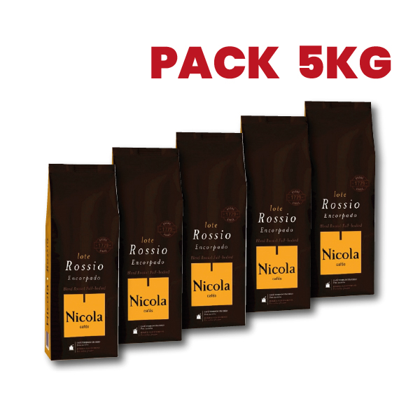 Café Em Grão Rossio 5X1 kg Nicola