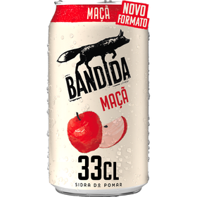 Sidra Em Lata Com Álcool Maçã Bandida 33 cl