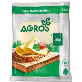 Queijo Flamengo Fatiado Agros 200 gr