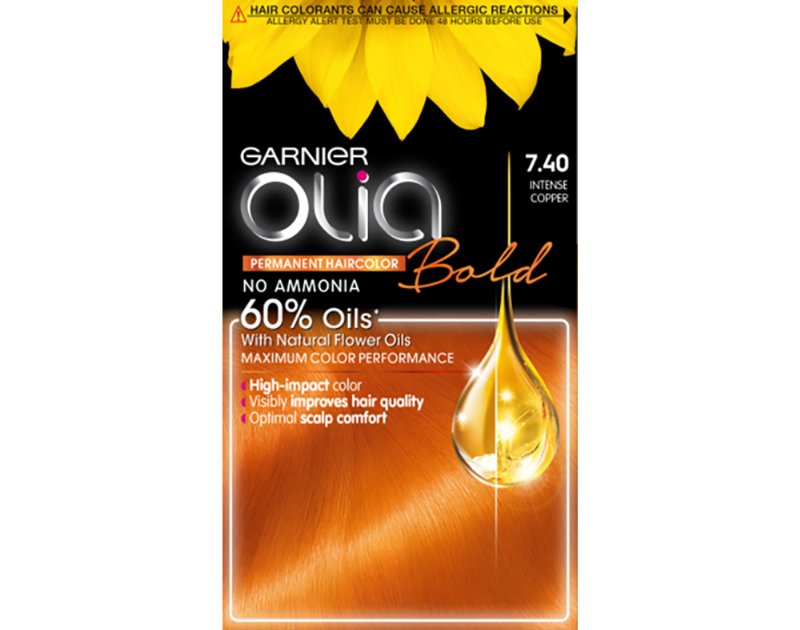Coloração Olia Garnier Bold 7.40 Intense Copper