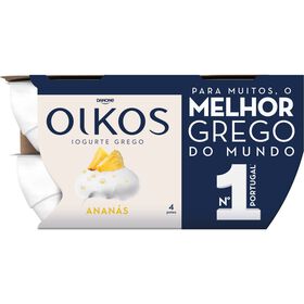 Iogurte Grego Ananás Oikos Danone 440 gr (4 Un)