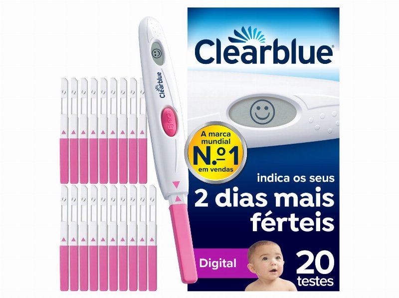 Teste Ovulação Clearbluev 20Un Dm
