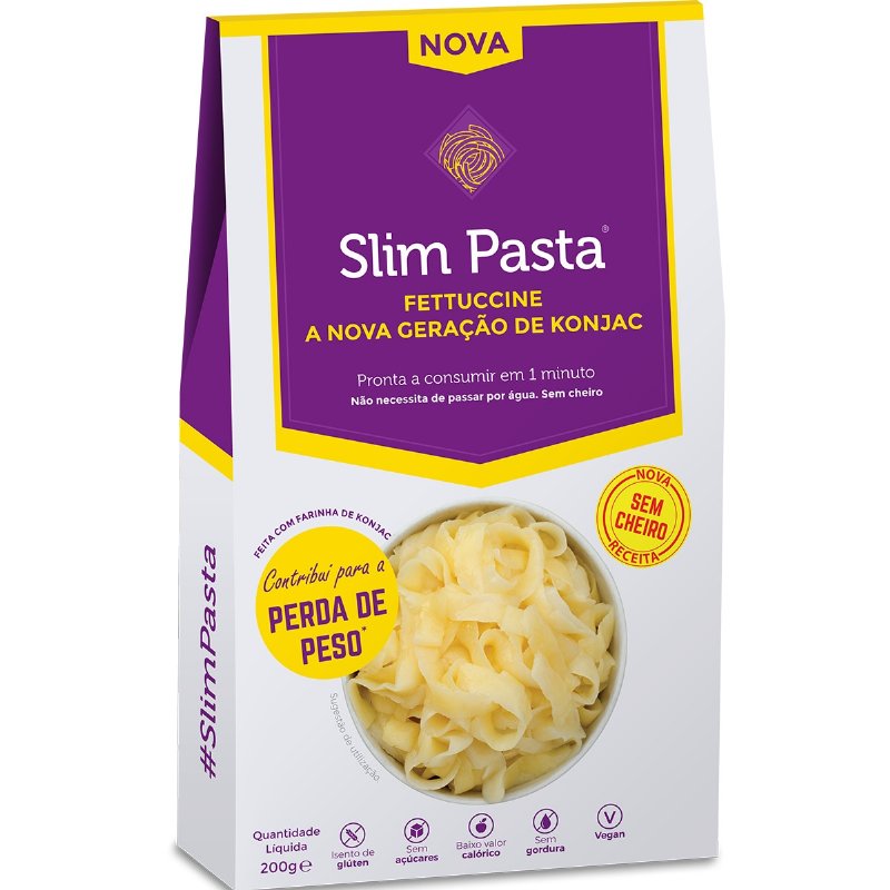 Slim Pasta Fettucine Sem Glúten Vegan 200 g