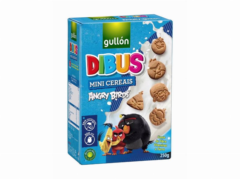 Dibus Gullon Mini Cereais Angry Birds 250 g