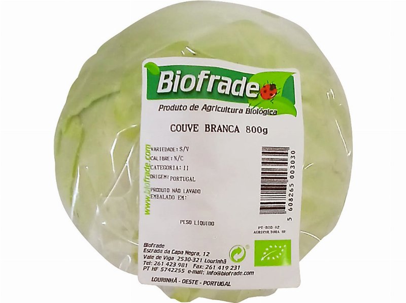 Couve Branca Bio 800 g