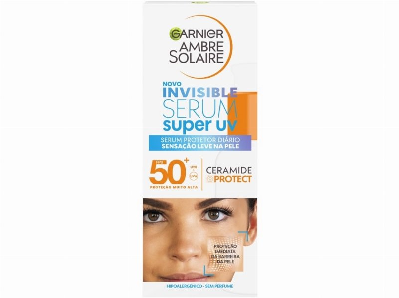Protetor Solar Ambre Solaire Invisible Sérum Fps50+ 30 ml