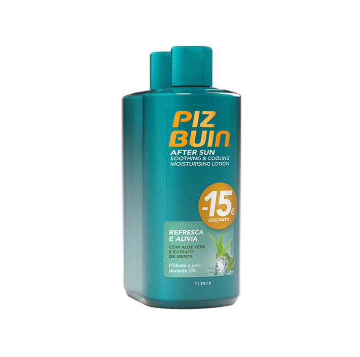 Loção After Sun Suavizante Pack 2 Piz Buin 0.2L