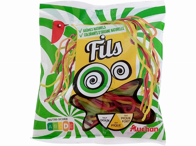Gomas Auchan Rasta Fils 200 g
