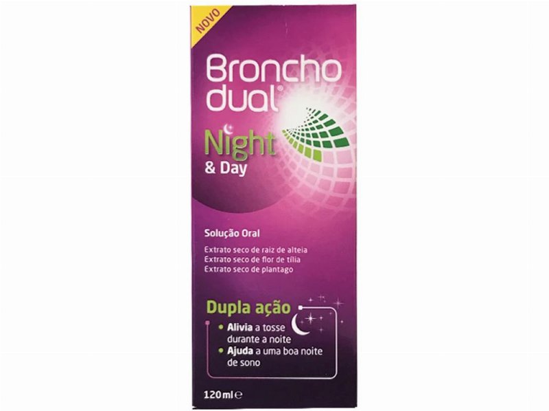 Solução Oral Bronchodual Night&Day 120 ml