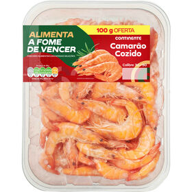 Camarão Cozido 30/50 Mundial Continente 600 g + 100 g
