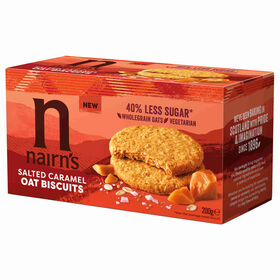 Bolachas De Aveia E Caramelo Salgado Nairns 200 gr