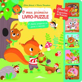 O Meu Primeiro Livro - Puzzle De Céline Potard